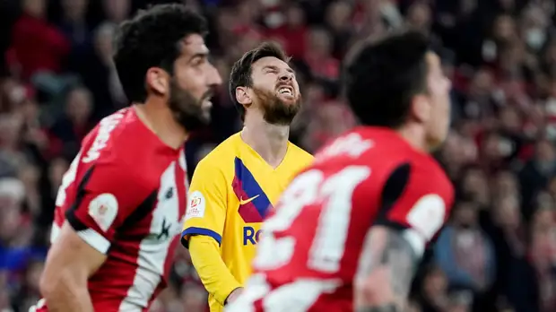 «Барселона» проиграла «Атлетику» и покинула Кубок Испании вслед за «Реалом»