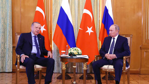 Путин и Эрдоган договорились наращивать товарооборот между Россией и Турцией