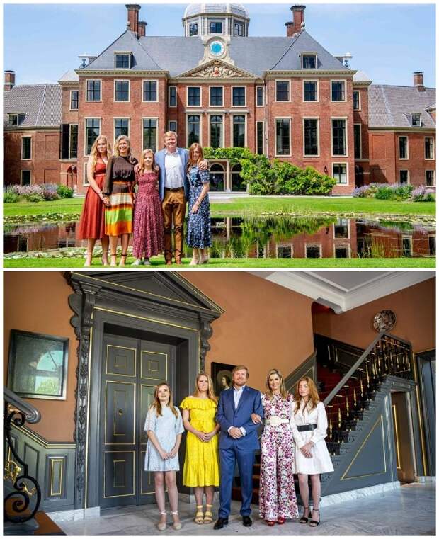 Жилая королевская резиденция Хёйс-тен-Бош (Нидерланды).