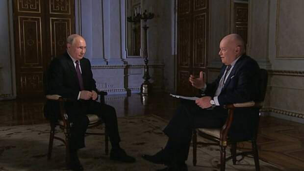 Да, это в том самом интервью Путина Киселеву перед выборами президента.