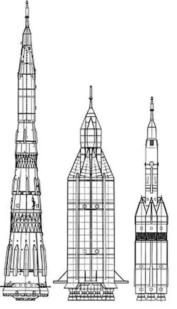 Ракета н1 чертежи