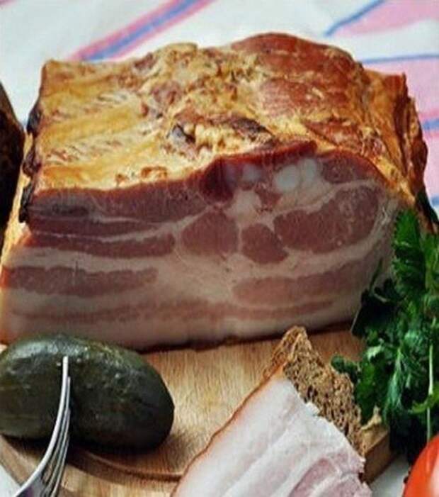 Сало С Прослойкой Мяса Фото