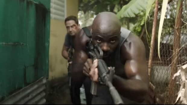 Gerard Butler tries to save his passengers from dangerous rebels in Plane.