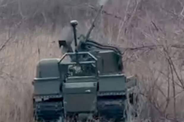 НРТК "Курьер" с пулеметом применили для уничтожения дронов