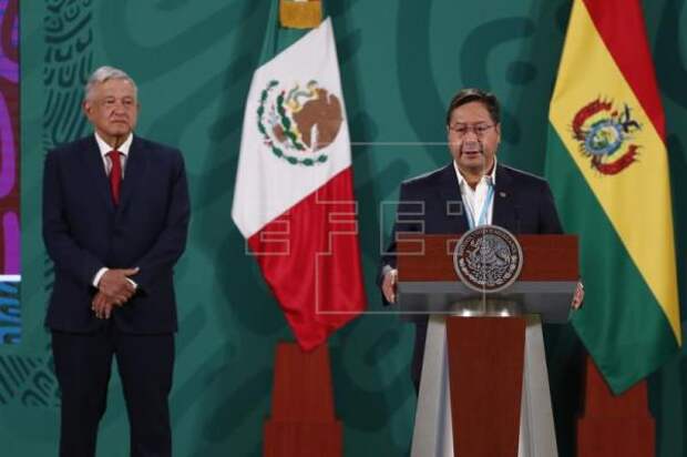 CORONAVIRUS MÉXICO - Luis Arce se solidariza con López Obrador y le desea una pronta recuperación