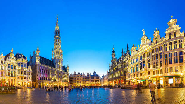 Гранд-плас в Брюсселе Гранд-плас в Брюсселе - РИА Новости, 1920, 11.09.2021