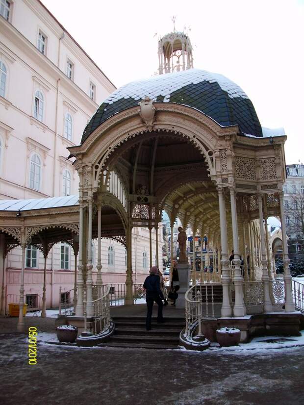 Зимой в Карловых Варах