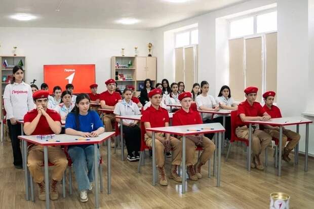 В ауле Ассоколай открылось новое пространство для юных лидеров — «Движение Первых»