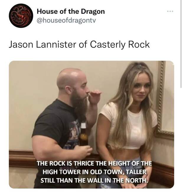 Шутки и мемы, которые поймут только те, кто смотрел сериал «Дом Дракона»
