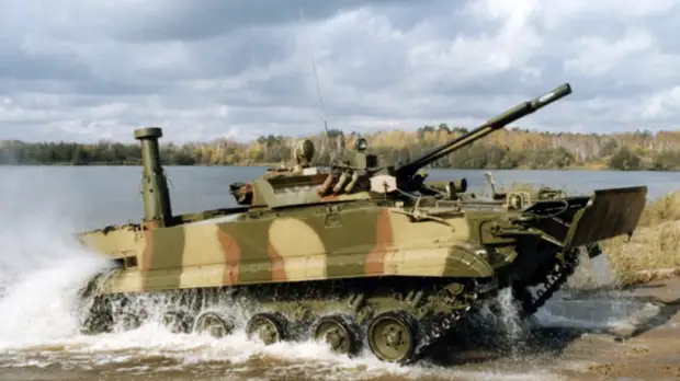 Морская пехота ТОФ получила новые плавающие БМП-3Ф