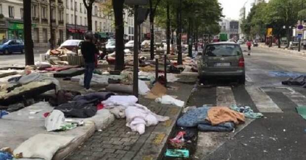 Апокалипсис в Париже... Вот что африканские беженцы сделали со столицей красоты и романтики.
