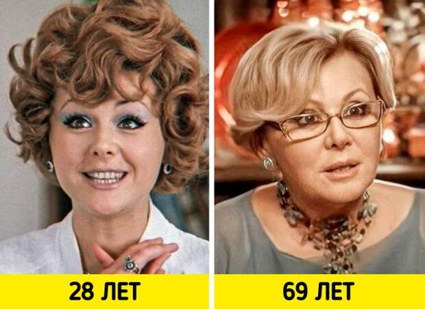 Любимые советские актрисы в своих звездных и последних ролях