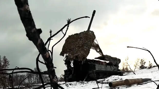 Ствольная артиллерия ВС России нанесла первый удар по Краматорску