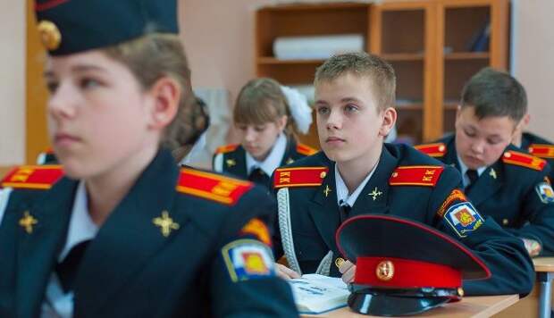 В школе Северного начался набор в кадетские классы Фото с сайта mos.ru