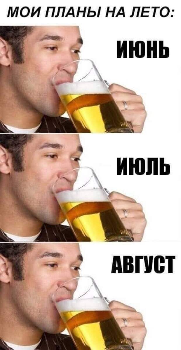 Пить пиво мем