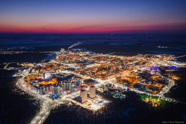 Когалым — город нефтяников в Западной Сибири