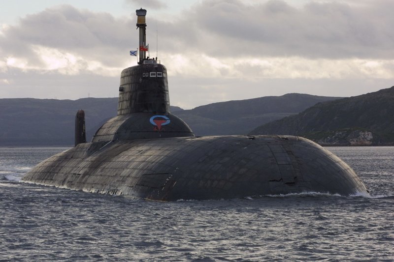 Самая большая подводная лодка в мире АПЛ "Акула", акула, проект 941, тайфун