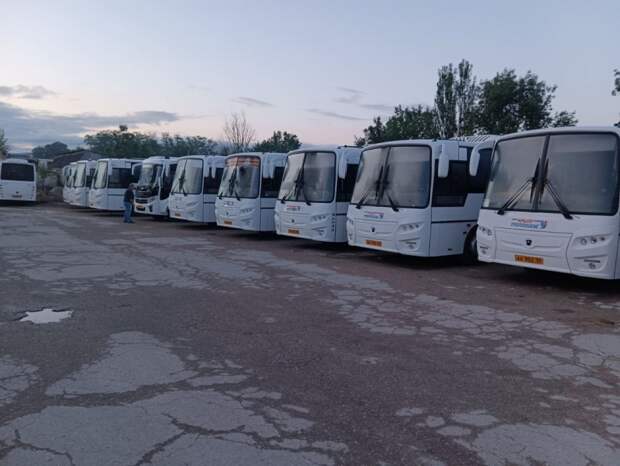 Новые автобусы вышли на 15 маршрутов в Белогорском районе