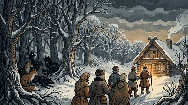 «Студёный день — снова шубу надень»: что такое Волчий сват и как его праздновали