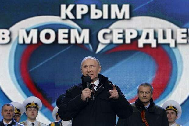 Запад призвал не уступать Путину Воссоединение Крыма