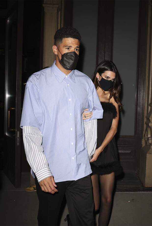 Кендалл Дженнер с бойфрендом Девином Букером