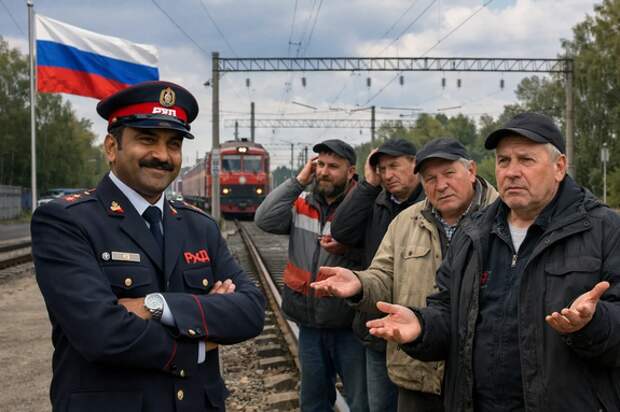 «Наших — под сокращение, пришлых — под крыло»: РЖД объясняет найм индийцев нехваткой российских кадров