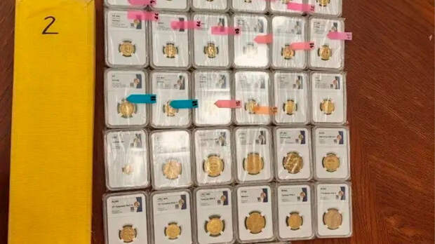 Француз украл из музея золотые монеты и продавал их в России