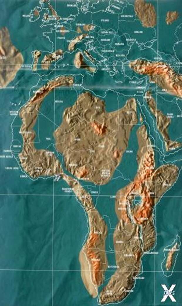 Будущая карта Африки Гордона-Майкла С...