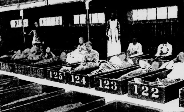 Бедные люди: 12 сильных фото из ночлежек начала 1900-х годов