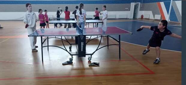 Муниципальный этап спартакиады по настольному теннису в Адыгее