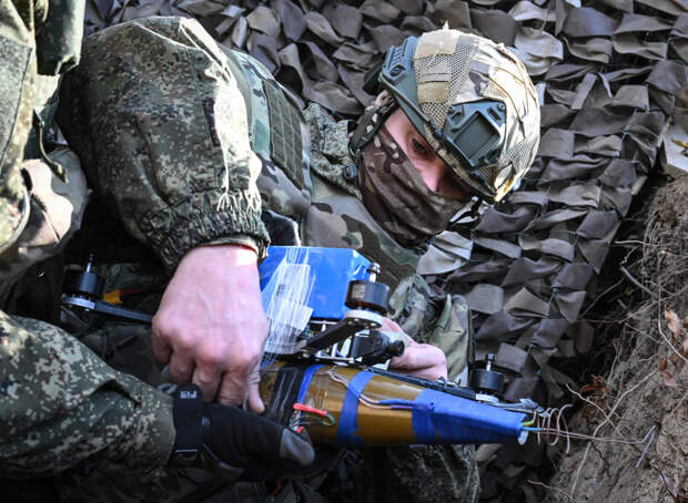 Российский дрон точно угодил в подвал с операторами БПЛА ВСУ