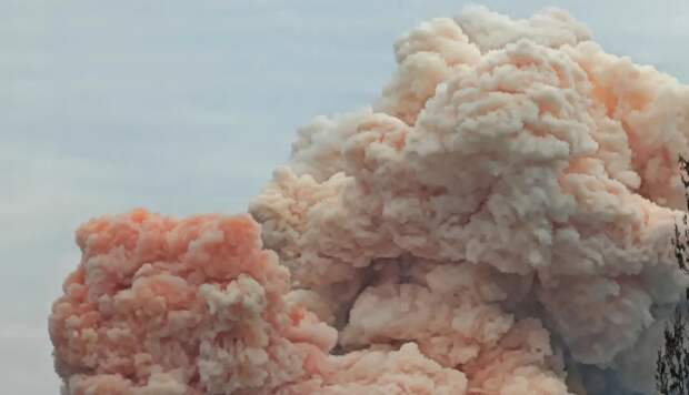 На химзаводе в Павлограде выгорело ракетное топливо на основе перхлората аммония