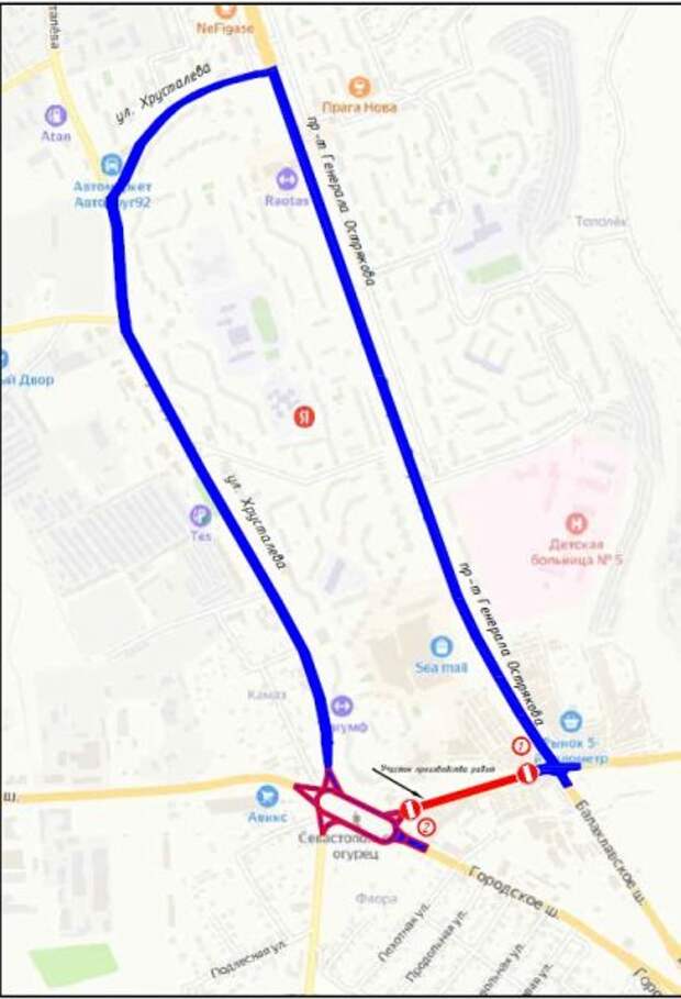 Развязка на 5 км севастополь проект
