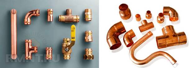 Проектирование и монтаж систем водоснабжения и отопления дома из медных труб