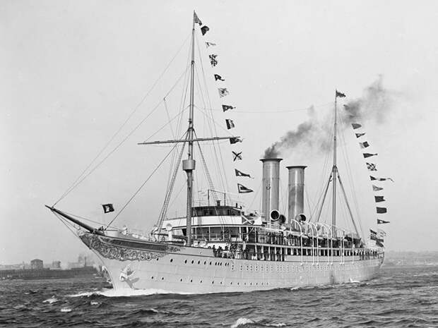 Prinzessin Victoria Luise - первый круизный корабль в истории. / Фото: Wikimedia Commons