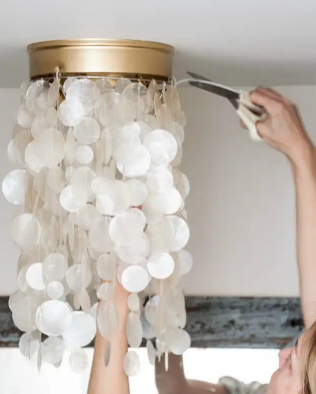 Блестящий абажур. Блестящий абажур.