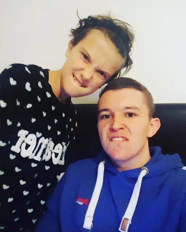 Millie Bobby Brown With Her Brother Charlie