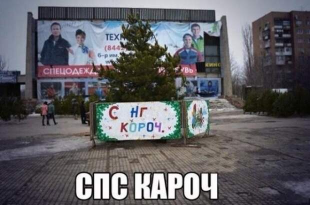 Смешные новогодние фото
