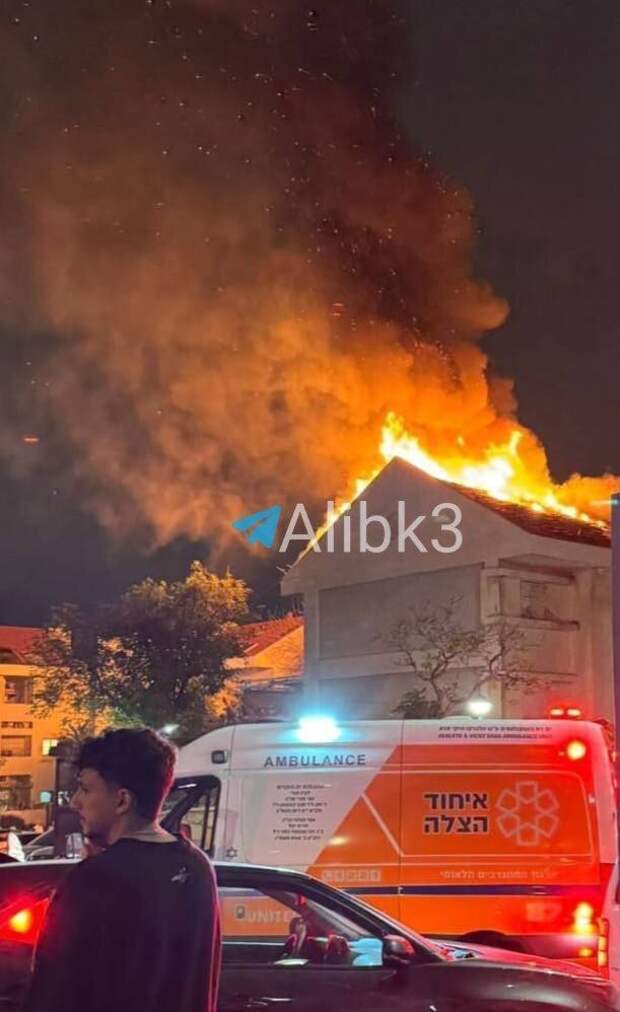 ‼️🇮🇷🇮🇱Огненный ад в Израиле: Иран провёл самый мощный с начала войны обстрел