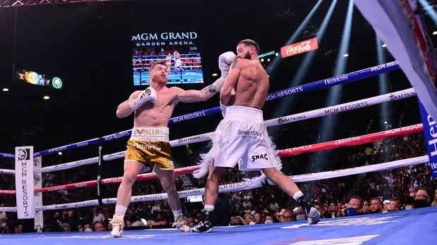 В сети появилось видео нокаута в бою Альвареса и Планта