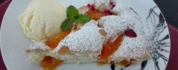 Клафути с абрикосами и малиной вкусный рецепт с фото пошагово и видео