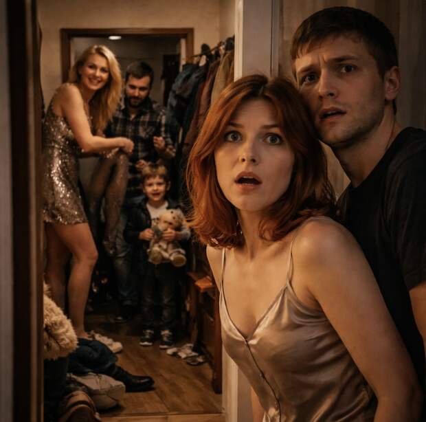 — А вот и мы! Мы приехали отмечать! — оглушили прямо с порога родственники