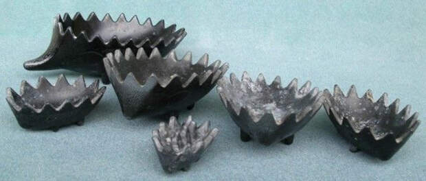 Пепельница Ёж производилась на Московском заводе в 70-80-е и была достаточно популярным сувениром