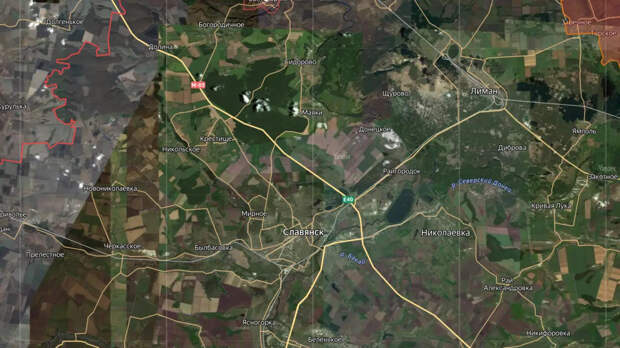 ВС РФ разбили боевиков в Лимане и уже минируют трассу на Славянск