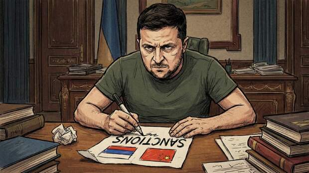 Зеленский ввёл санкции против 70 компаний из России и Китая