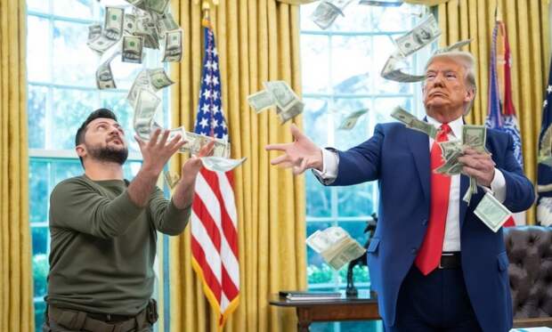 «Запад готов купить для России Донбасс»: США и ЕС хотят заплатить Зеленскому 800 млрд долларов, чтобы остановить конфликт