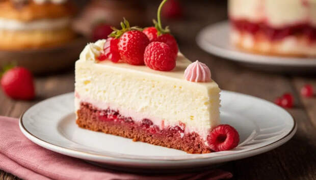 Торт за 15 минут без выпечки: нежный, сливочный — и духовка не понадобилась