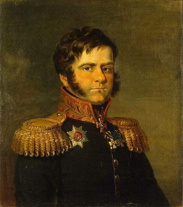 Портрет Д.П. Неверовского. Художник Д. Доу.