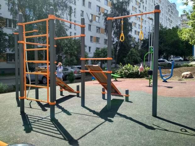 Спортплощадка. Фото предоставлено управой