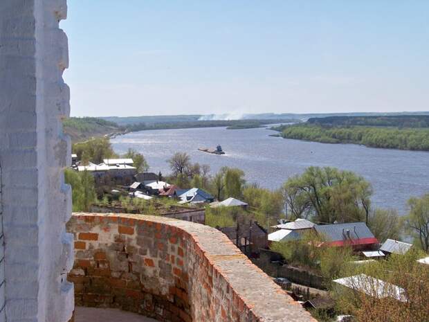 Вид на Оку Города России, касимов, красивые места, пейзажи, путешествия, россия, рязанская область